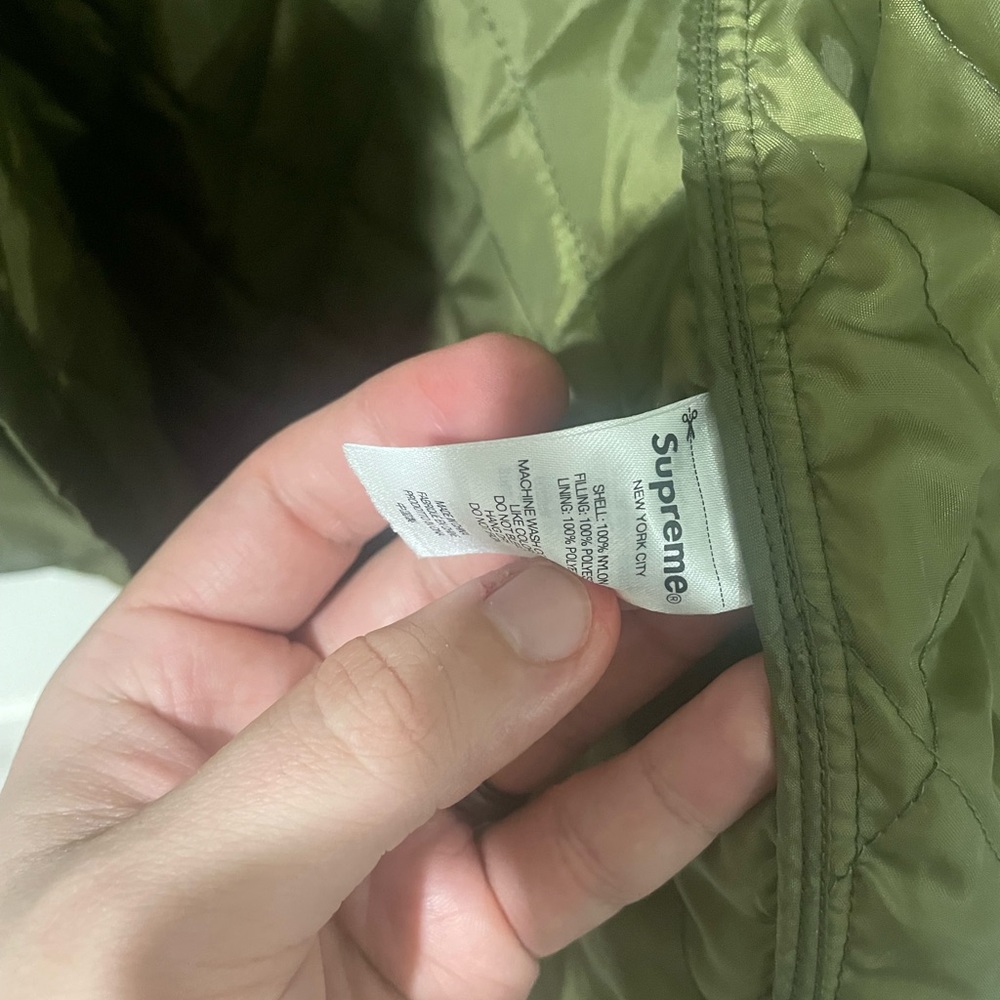 Supreme quilted shirt